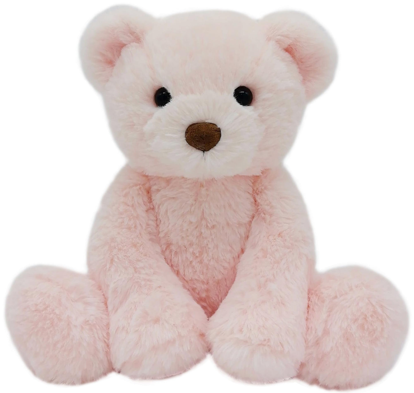 Mikee Fluffie Teddy Bear Stuffed Animal, 9'' Small Teddy Bear, Cute Soft Stuffed Animals for Girls Kids, Valentines Plush Bears