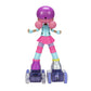 JAKKS Pacific Rock N Rollerskate Doll Lightning Luna - 10" Light Up Remote Control Skating Doll with Music, Model 712071, Plastic