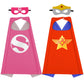 Karazzo Superhero Capes And Masks Kids Costumes Halloween Christmas Cosplay Dress Up For Girls(2P-2)