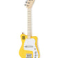 Loog Mini Electric kids Guitar for Beginners built-in Amp Ages 3+ Learning App and Lessons Included Yellow