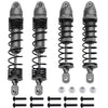 HobbyPark Aluminum Shocks for 1/10 Traxxas Slash Rustler Stampede 2WD 4x4 Hoss Bandit VXL Upgrades Shock Absorber Damper Set, Re