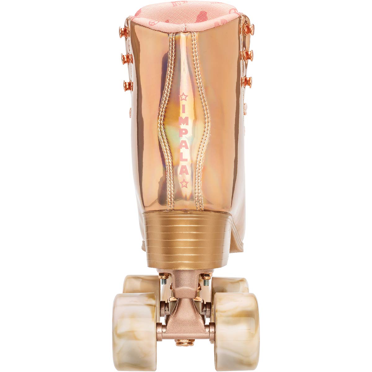Impala Rollerskates Girl's Impala Quad Skate (Big Kid/mature-themed) Marawa Rose Gold 9 (US Men's 7  Women's 9) M