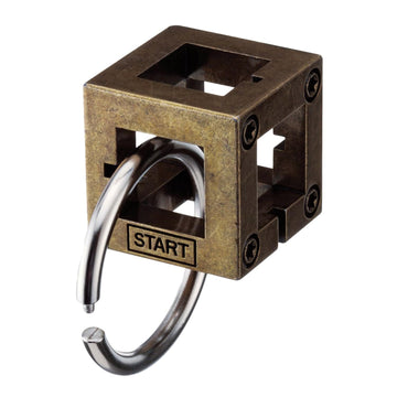 Bepuzzled |Box Hanayama Metal Brainteaser Puzzle Mensa Rated Level 2, For Ages 12 And Up