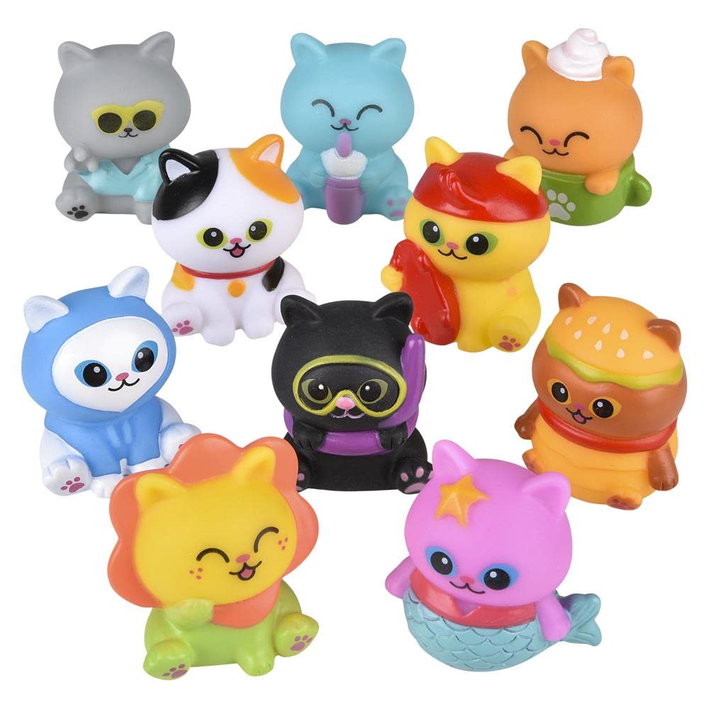 Rhode Island Novelty 2 Rubber Cat Assortment 50 Pack