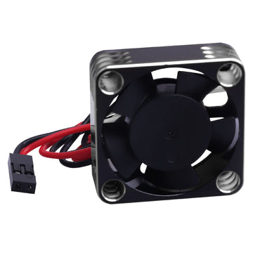 AllinRC 30mm RC Motor Cooling Fan Heatsink ESC Cooling Fan for RC Car 1/8 1/10 1/12 Scale 540 550 Brushless Motor Brushed (Black