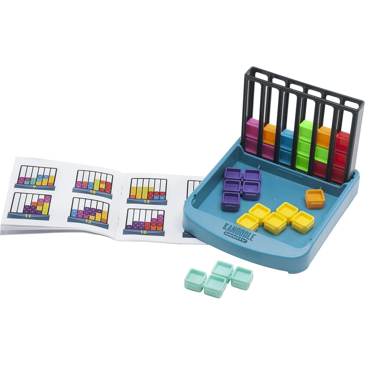 Educational Insights Kanoodle Gravity - Brainteasers For Kids, Teens, And Adults, Travel Games, Gift For 7+