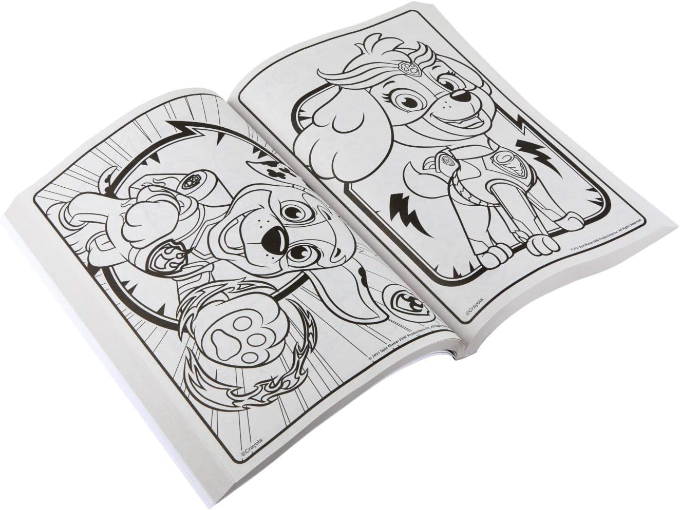 Crayola Paw Patrol Coloring Book (288Pgs), Kids Coloring Book Pages & Stickers, Paw Patrol Gift, Travel Activity, Toddler Toys, 3+