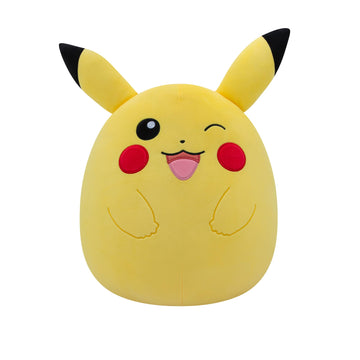 Squishmallows Pokemon 14-Inch Pikachu Plush - Add Pikachu To Your Squad, Ultrasoft Stuffed Animal Large Plush, Official Kelly To