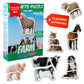 Farm Magnetic Puzzles For Kids Ages 3-5 - Toddler Puzzle - Travel Toys For Kids Ages 3-5 - Magnetic Travel Games Baby Puzzle Kids Puzzle Toys - Puzzle For Preschooler Magnet Puzzles Games