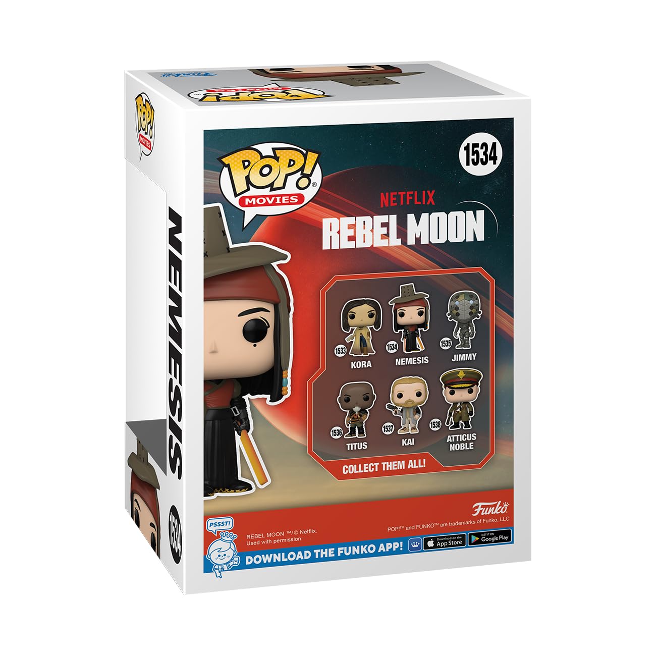Funko Pop! Movies: Netflix - Rebel Moon, Nemesis