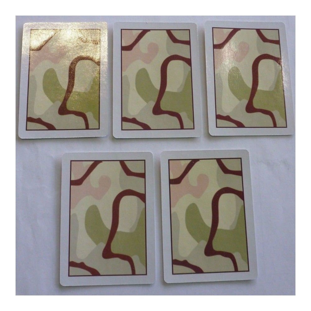 Iraqi Most Wanted Playing Cards Iraq War-Saddam Sealed New
