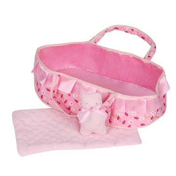 Huang Cheng Toys Baby Doll Cradle Bassinet For 9-10-11-12 Inch Doll