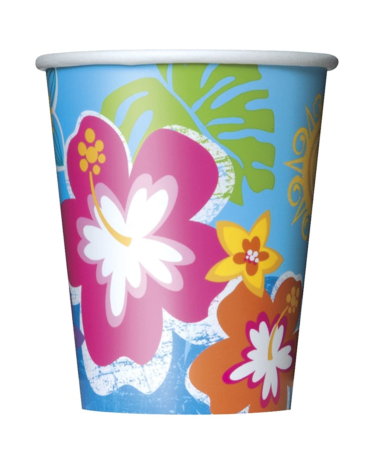 9oz Hula Girl Luau Party Cups, 8ct