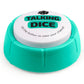 Talking Dice Sound Button | Fully Loaded | 102 Totally Random Phrases For Numbers 1-6 | Great Ez Gaming Gift | Fun Novelty Gag Inspirational Gift | Cool Gadget | Modern Reinvention Of The Classic Die