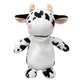 PLUSHOLOGY Squishy Cow Stuffed Animal; Ultra Soft and Cuddly Plush Toy for Kids 3 Years Old to mature-themeds; Child-Safe Embroidered Eyes adds a Unique Aesthetic; (6 Tall)