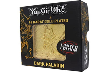 Fanattik Yu-Gi-Oh! - Dark Paladin 24K Gold Plated Limited Edition Card