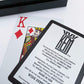 Kem Arrow Red And Blue Bridge Size Jumbo Index Playing Cards Height: 3.63' , Width: 2.38', Depth: 0.69