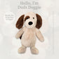 Worlds Softest Plush Duds Doggie, Lushee, Large, 16 Stuffed Animal for Baby, Toddler, Kids, Adults - Soft, Huggable Stuffed Dog