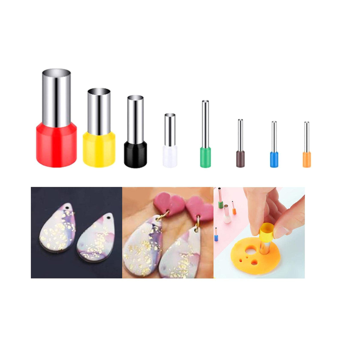 Bnf 8Pcs Polymer Cutters Circle Shape Cutting Model For Clay Sculpture Crafts Crafts | Sculpting, Molding & Ceramics | Ceramics 