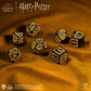 Harry Potter Hufflepuff Modern Dice Black