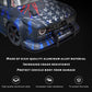 Globact Aluminum Front Bumper with mounting Screws Upgrade Parts for 1/7 Arrma Infraction 6S Blx (Black)