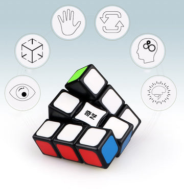 1X3X3 Speed Cube Qiyi Toys Magic Speed Cube Puzzles Black
