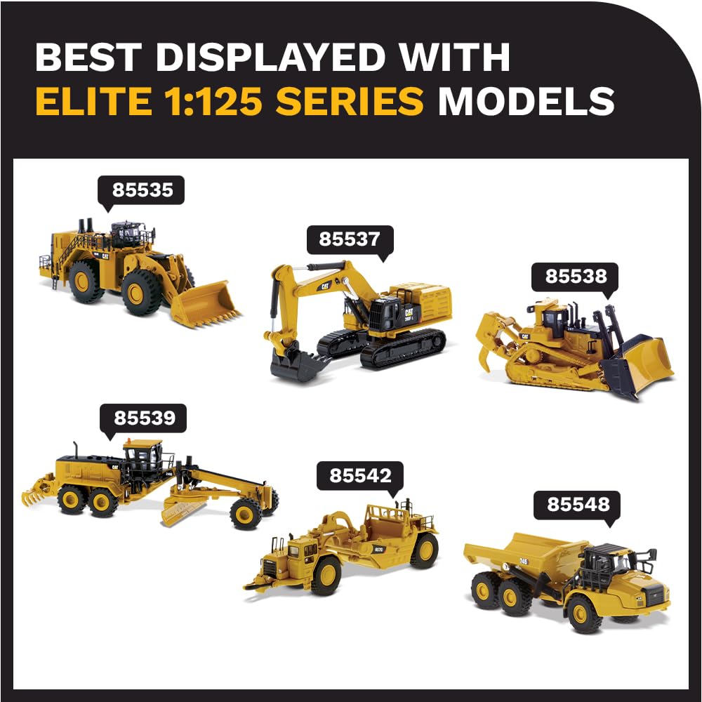 Diecast Masters 1:125 Caterpillar 994K Wheel Loader Truck, Metal Model, Yellow, Elite Series, Model DM85535