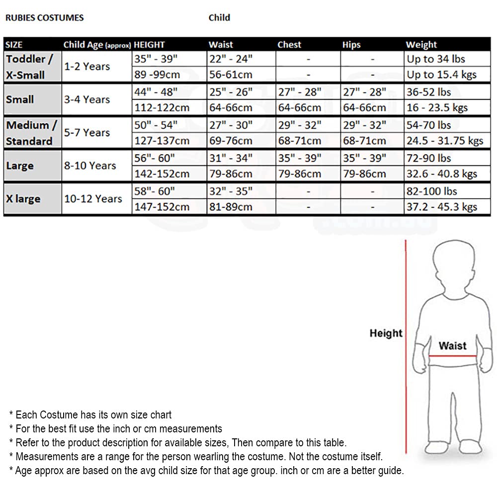 Rubie'S Costume Co. 10122 Rubie'S Costume Co Child Melchior Costume, Multicolor