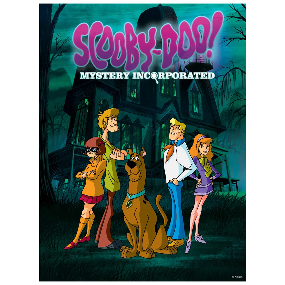 Scooby-Doo Haunted House 500 Piece Jigsaw Puzzle For Adults, 16' L X 21.5' W