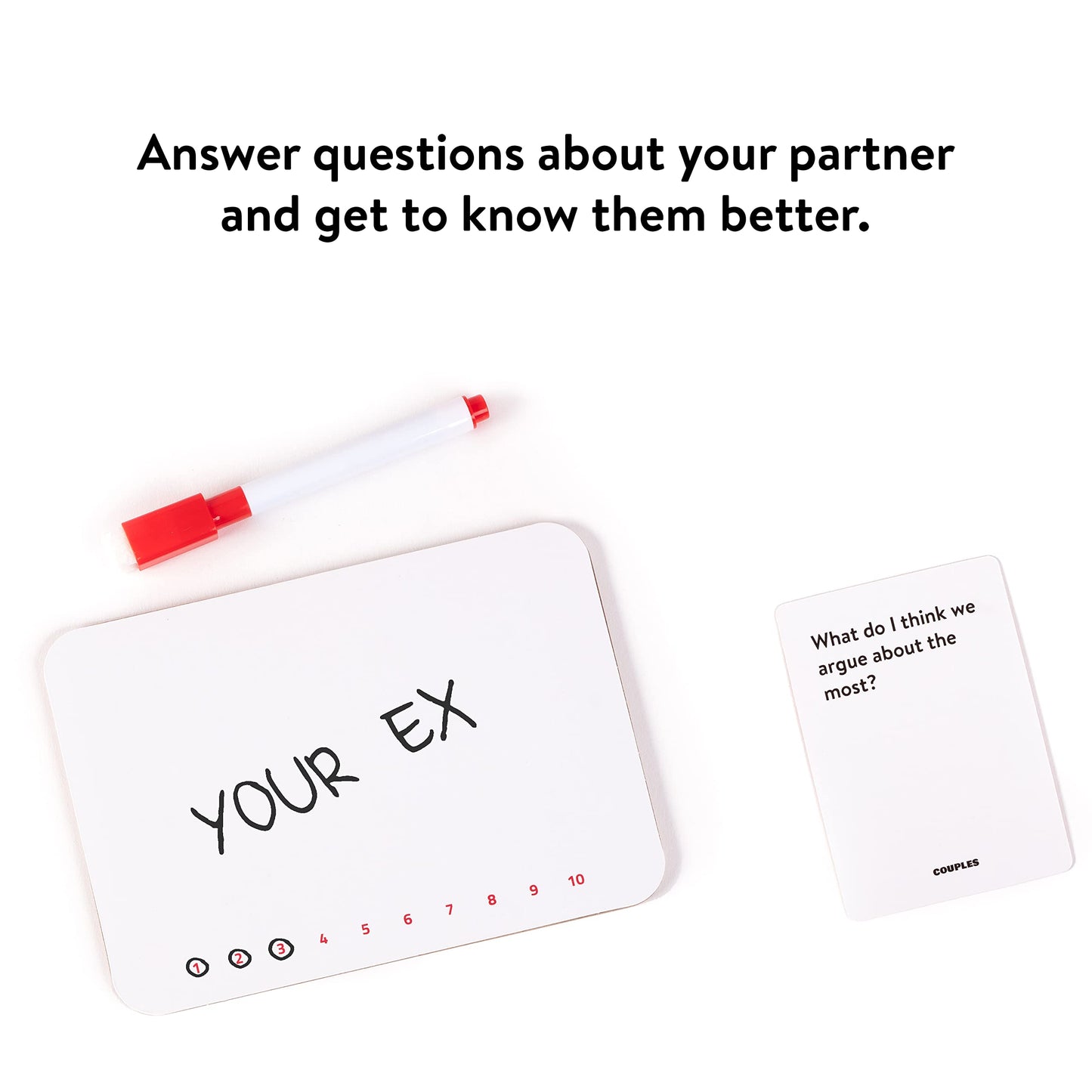 The World Game Answer This Couples Card Game - Relationship & Conversation Game for Date Night - Model ATC-2302-DE12 - Paper, Couples