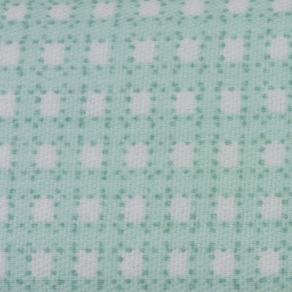 Classics By Handley Dollhouse Miniature Walnut Slatted Play Pen With Blue Fabric