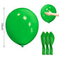 Green Balloons 18 Inch 12 Pack Large Latex Party Balloons Round Helium Balloon For Jungle Safari Birthday Party Christmas Festiv