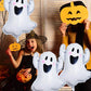 Hadckja Ghost Balloons White Ghost Halloween Balloons Ghost Foil Balloons For Ghost-Themed Party Supplies Decorations Halloween