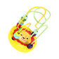 Ilsmysutra Wooden Animal Roller Coaster Circle Toys Activity Toy For Ages 3+ Lion|Toys For Baby|Developmental Baby Toys