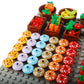 BAENRCY 180pcs Food Building Blocks Kitchen Sencery Accessories Food Set Building Bricks Kit DIY Building Set Compatible All Major Brands (#A)