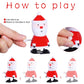 Max Fun 24 Pack Christmas Wind Up Toys - Multicolored Plastic Stocking Stuffers for Party Favors and Goody Bag Fillers