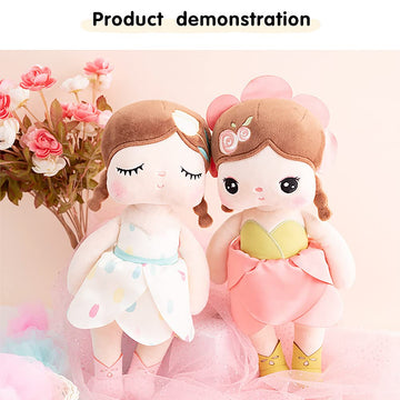 Gesuche 13 limited availability New MeToo Princess Doll  Cute Flower Fairy Plush Doll  Soft Dolls Baby Doll Girl Gifts  Non-Toxic Soft Skin-Friendly PP Cotton Plush Stuffed Angela Doll (Tulips)