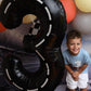Race Car 3 Balloon, Number Balloons 40 Inch, 3Rd Black Birthday Decorations For Kids Boys, Racing Birthday Decorations, Number 3
