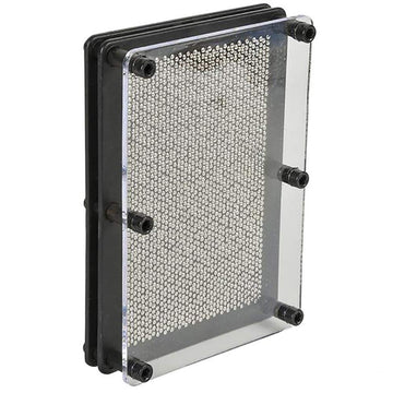 The Dreidel Company 3D Pin Art Classic Game Pin Impression Desk Toys Sculpture for Children Adults (Rectangle Shaped 5'' x 7'')