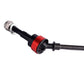 Rzxyl Steel Front Cvd Drive Shafts For 1/10 Axial Scx10 Rc Crawler (Front Axle)