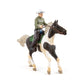 Papo Cowboy and Horse Figurine - Hand-Painted Collectible - Model 51573 - Multicolor - Suitable for Ages 3 and Up