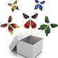 Bfy Magic Flying Butterfly Wind Up Toys For Card, Gag Gifts For Kids Great Surprise Colorful Butterfly In Book Greeting Card Boo