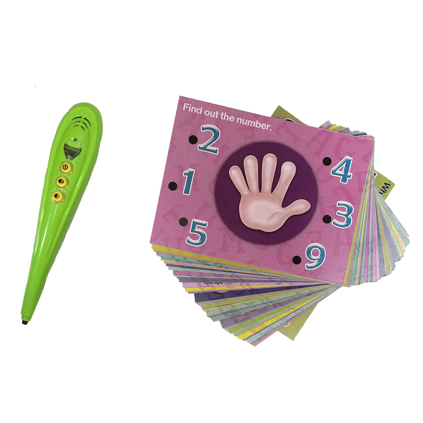 Jupiter Creations Edutab Smart Educational Activity Pen, Green, 9 X 8