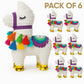 GIFTEXPRESS 6-Pack 8x6 Mini Llama Pinatas- Small Birthday Party Favors, Cinco de Mayo, Fiesta, Gender Reveal, Taco Tuesday, Tabl