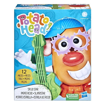Mr. Potato Head Spud Star Toy Set, Musical Rocker Theme with Guitar, Kids Dress Up Accessories
