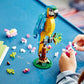Lego 31136 Creator 3-In-1 The Exotic Parrot, Construction Toy, Jungle Animal Figurines, Frog And Fish, Creative Game For Children From 7 Years Old