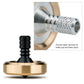 DjuiinoStar enhanced Spinning Top  Brass Collar with Zirconium Stem  8-10 Minutes  High Precision EDC Desktop Toy DST-811R