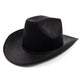 Little Adventures Costume Cowboy and Cowgirl Felt Hats (Black)