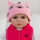 Fancci Realistic Reborn Baby Dolls,18 Inch Lifelike Newborn Baby Doll Real Life Baby Dolls Soft Weighted Reborn Doll Christmas O