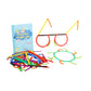 Club Bollywood Bnf 81Pcs Engineering Connector Blocks Straw Building Set For Children Kids Gift|Toys & Hobbies|Toys & Hobbies|To